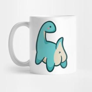 Cute dino,Long neck booty, Dinosaurus. Mug